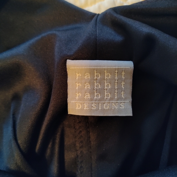 Rabbit Rabbit Rabbit design velvet dress - Picture 7 of 12